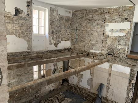 Obnavljanje Podestatove palače.